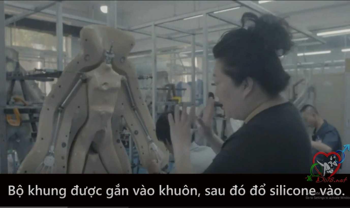 Khuôn mẫu và định dạng khung xương của búp bê người lớn