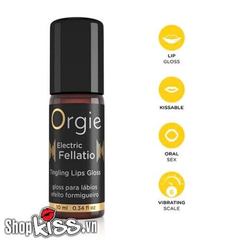 Thành phần tự nhiên chiết xuất từ hoa Acmella Spilanthes trong son bóng Orgie Electric Fellatio
