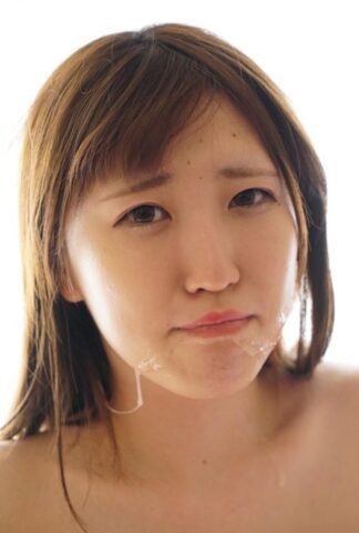 Cute Japanese Mirai Minano gets her hairy cunt boned before receiving a facial