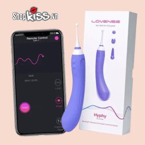 Máy rung Lovense Hyphy HYP1 điều khiển vô hạn qua ứng dụng