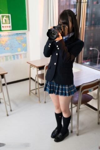 73607410_003_92f4 Japanese schoolgirl puts down her camera long enough to suck off her teacher