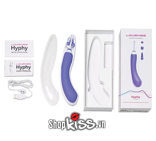 Bộ phụ kiện đầy đủ của máy rung Lovense Hyphy HYP1