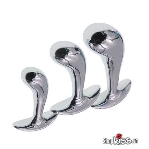 shop bán Bộ 3 dụng cụ kích thích hậu môn bằng inox HM72N