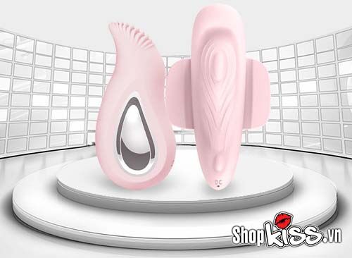 Bướm rung cao cấp Prettylove Boat dán quần chip MS32C điều khiển từ xa dễ dàng