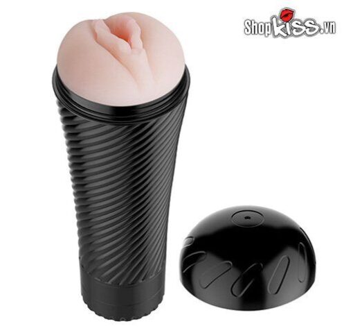 Cốc thủ dâm có rung Pink Pussy DC17N dành cho các quý ông