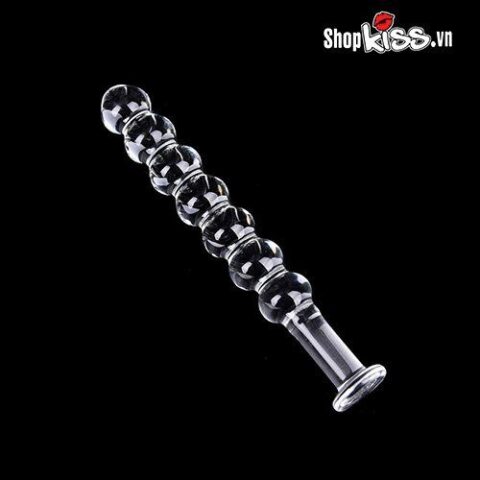 Dụng cụ kích thích hậu môn thủy tinh chuỗi hạt DV52N tại sài gòn