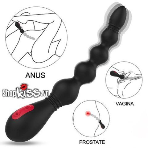 Máy massage hậu môn dạng chuỗi hạt S-Hande VINS dành cho cặp đôi