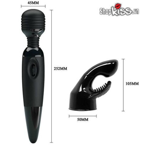 Thông số kích thước chi tiết của chày rung Sensual Massager DC40A