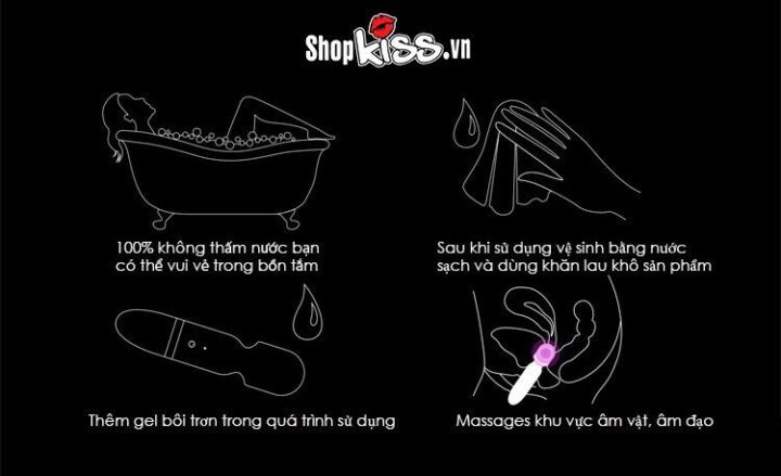 Dụng cụ mát xa vùng kín nữ JOKO AV14 hướng dẫn sử dụng