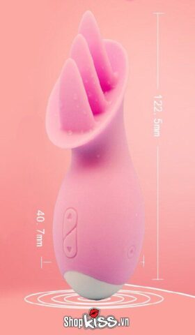 Lưỡi rung liếm âm vật điểm G Tongue Lick DC88X giá rẻ cho nữ tự sướng hiệu quả