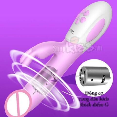 Mô tả động cơ rung mạnh mẽ bên trong dương vật giả Leten Swing DV72