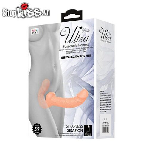 Do18.net là địa chỉ uy tín để mua dương vật giả 2 đầu Strapless Strap-on Baile DC79R chính hãng