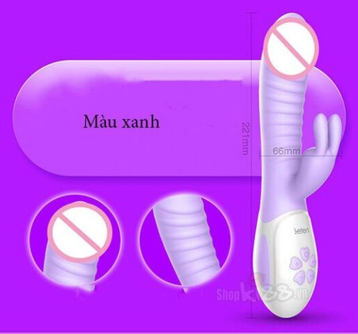 Hình ảnh dương vật giả Leten Swing DV72 màu xanh dương thanh lịch và hiện đại