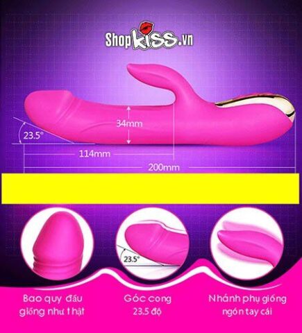 Dương vật rung thụt sưởi Leten Strong Thrusting Vibrator tại sài gòn