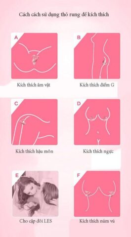 Hướng dẫn sử dụng Máy rung điểm G điều khiển xa hình con thỏ MS15A chi tiết