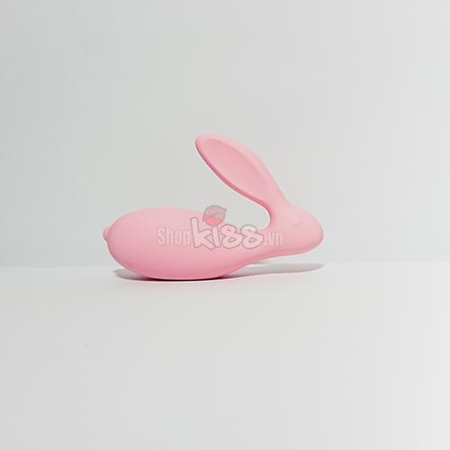 Máy rung điểm G điều khiển xa hình chú thỏ MS15A có hình dáng dễ thương kín đáo