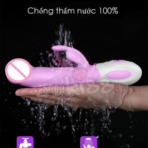 Minh họa khả năng chống thấm nước tuyệt đối của dương vật giả Leten Swing DV72