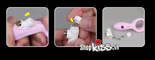 Hướng dẫn cách lắp pin cúc áo cho bộ phận rung của Leten DC71Q