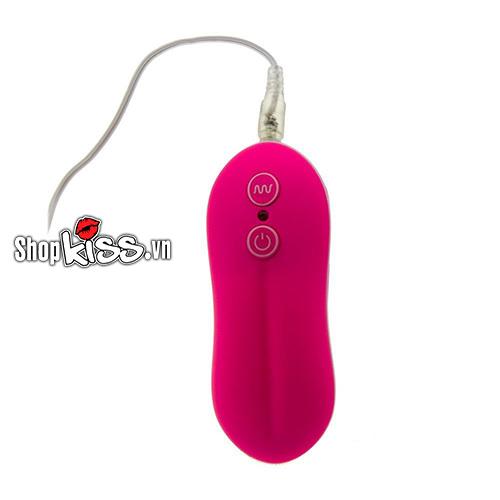 Bộ điều khiển từ xa của trứng rung hậu môn HM18 với các nút chức năng