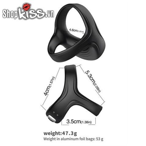 Thông số kích thước chuẩn của vòng rung tròng bìu hỗ trợ nam giới