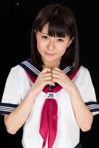 74509481_001_6ed5 Japanese girl in sailor uniform jerks a cock until it blows its load of jizz