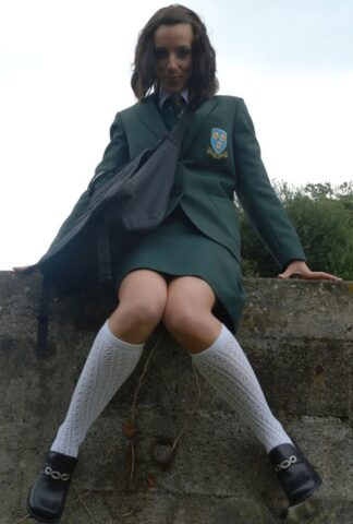 College Uniform performed by Victoria James Porn Photos
