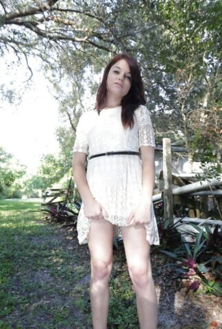 68624558_001_0c5d Outdoor posing session with a slutty teenager such as Kaisey Dean