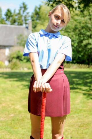 College Uniform featuring Chloe Toy Porn Pictures